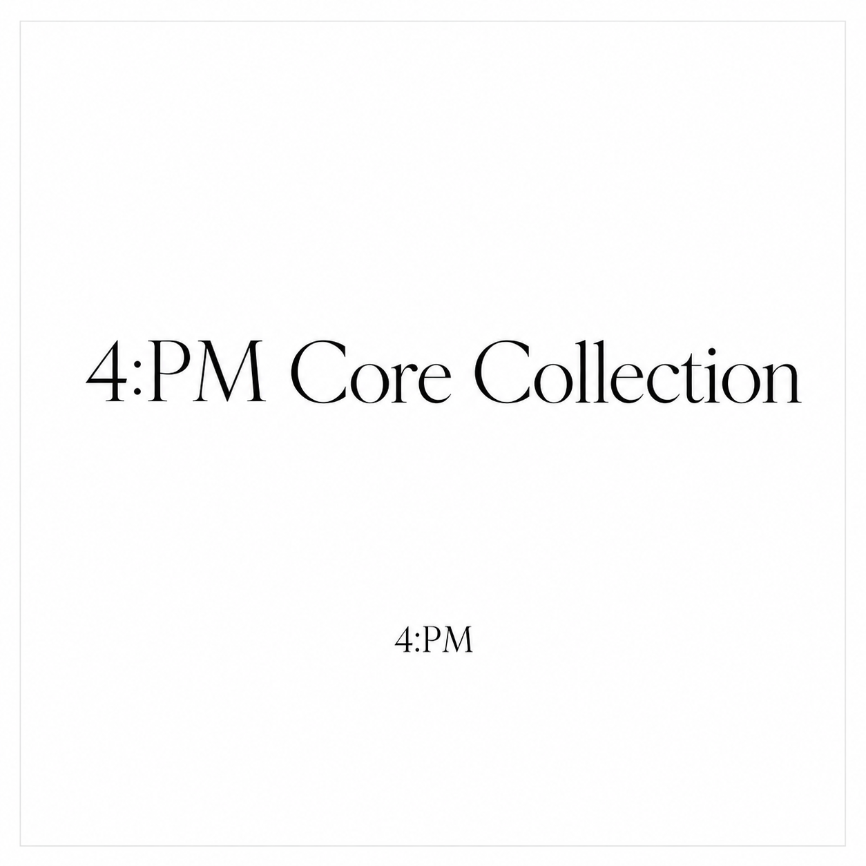 4:PM Core Collection