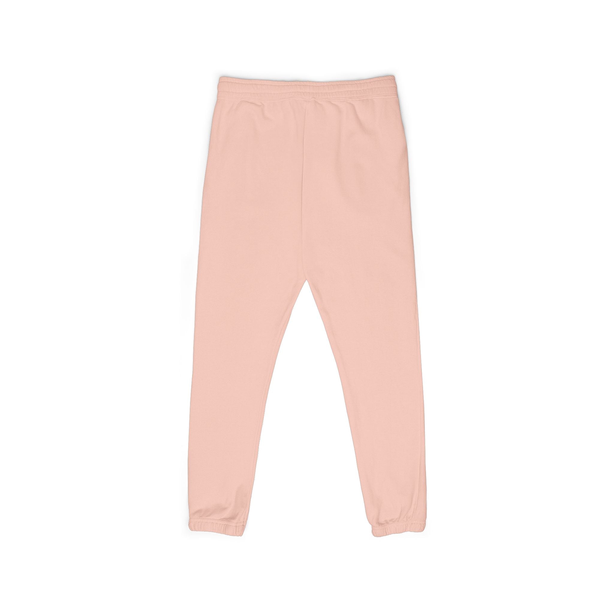 4:PM X HeadsUpGuys — Fleece Sweatpants — Minimal White Logo Joggers