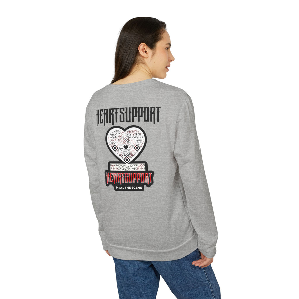 4:PM X Heart Support — Crewneck Sweatshirt