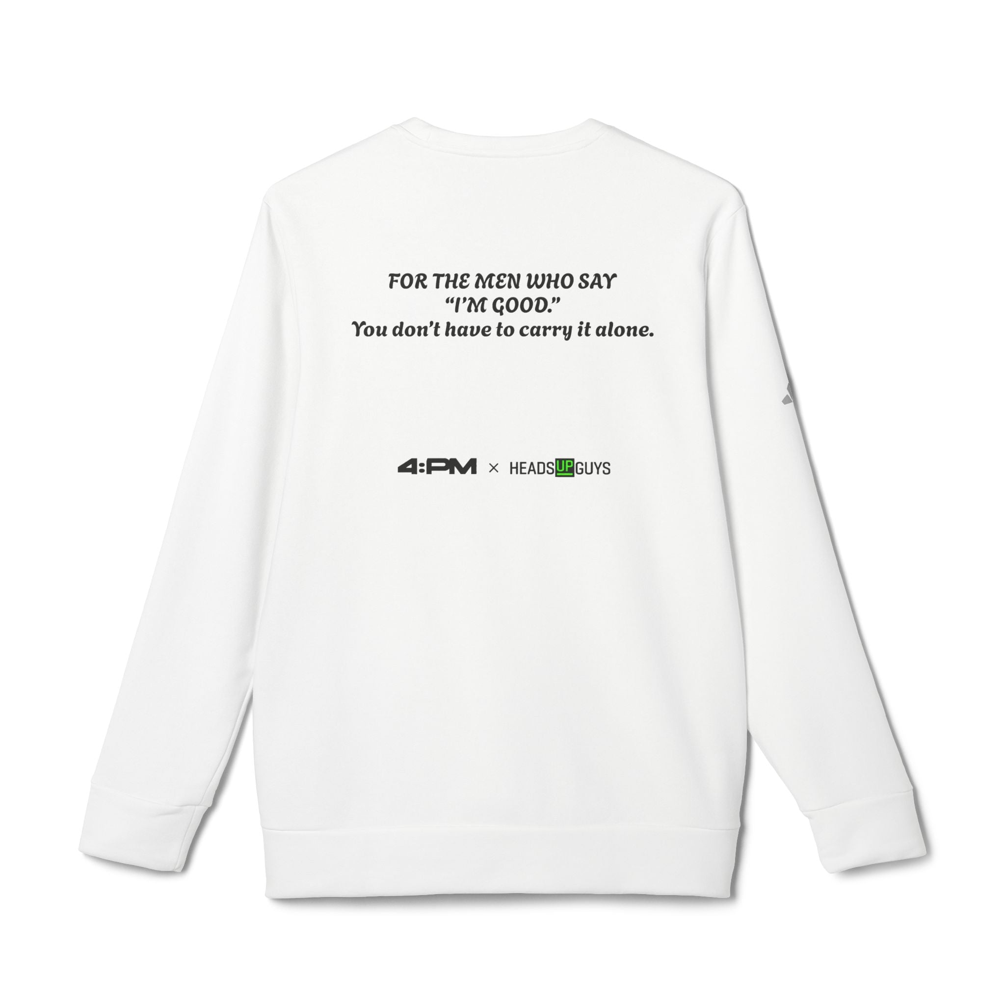 4:PM X HeadsUpGuys — Crewneck Sweatshirt
