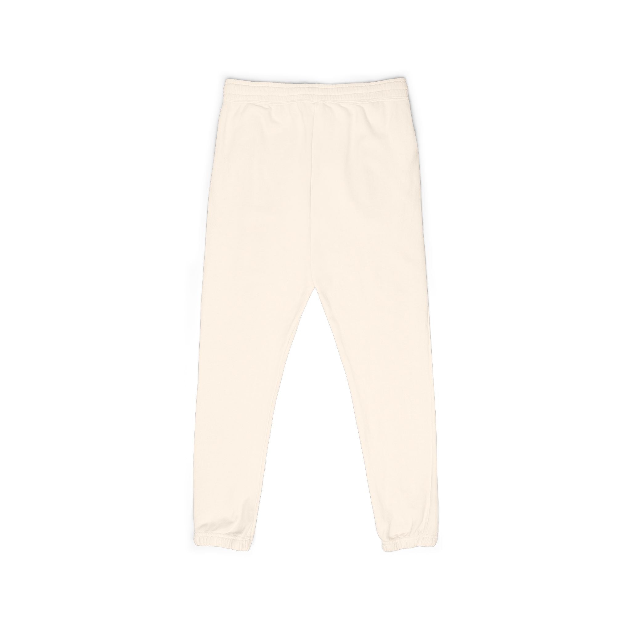 4:PM X HeadsUpGuys — Fleece Sweatpants — Minimal White Logo Joggers