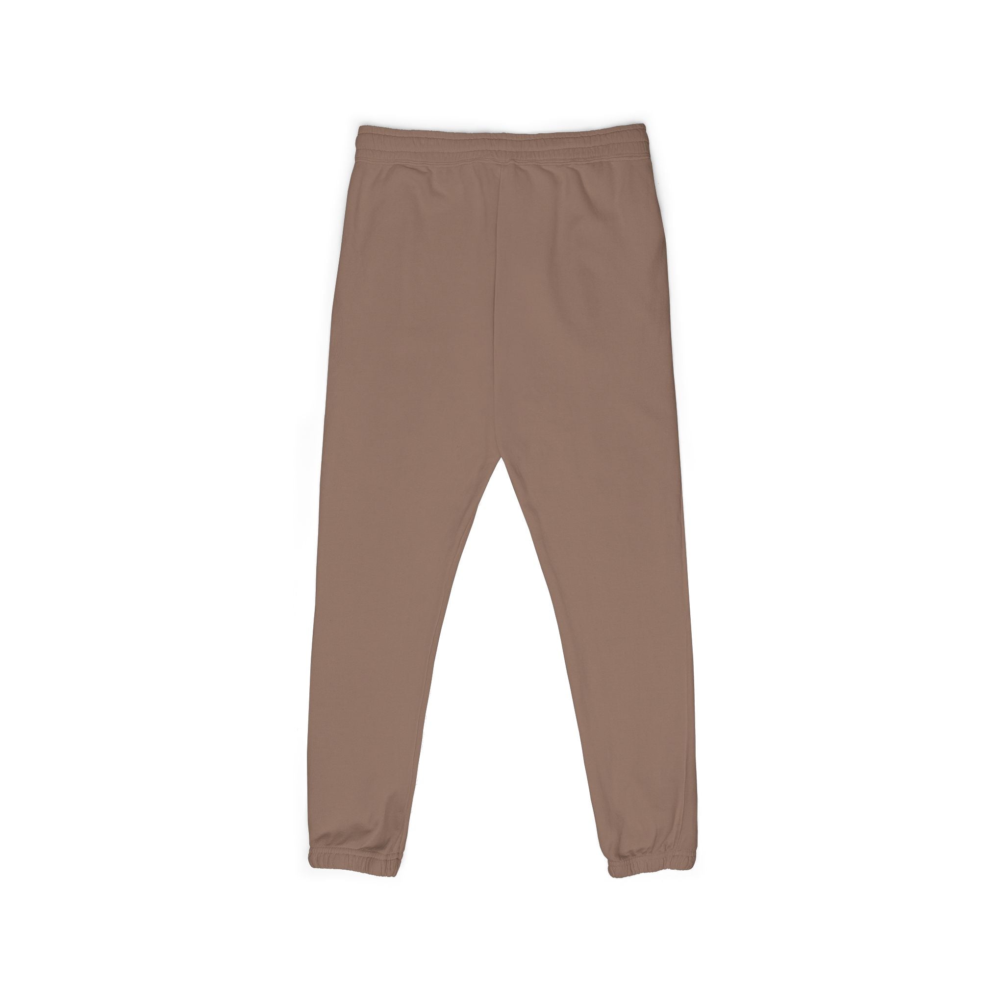 4:PM X HeadsUpGuys — Fleece Sweatpants — Minimal White Logo Joggers