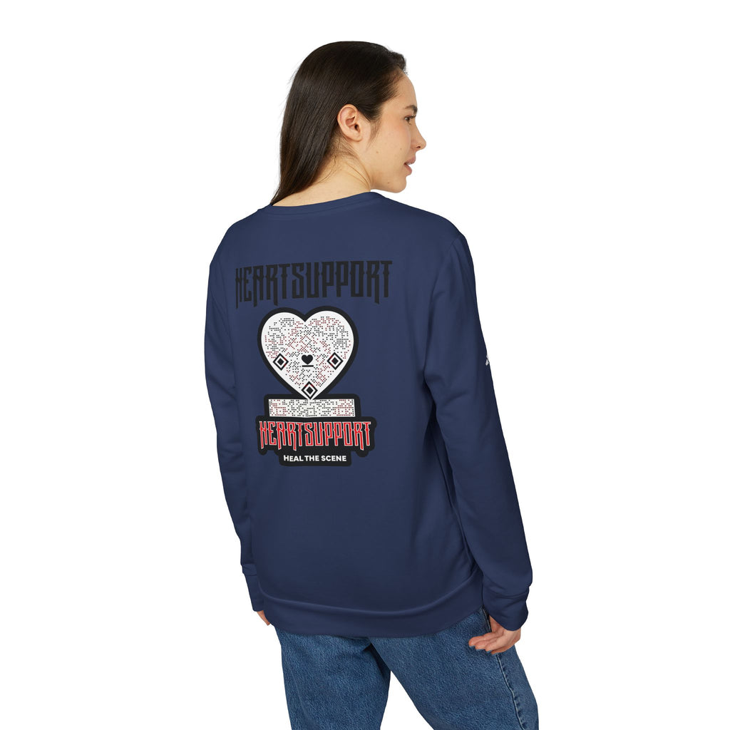 4:PM X Heart Support — Crewneck Sweatshirt